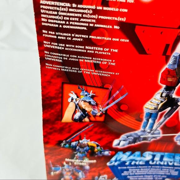 Masters of the Universe Samurai He-Man Action Figure MOTU 2002 Mattel - Picture 6 of 7